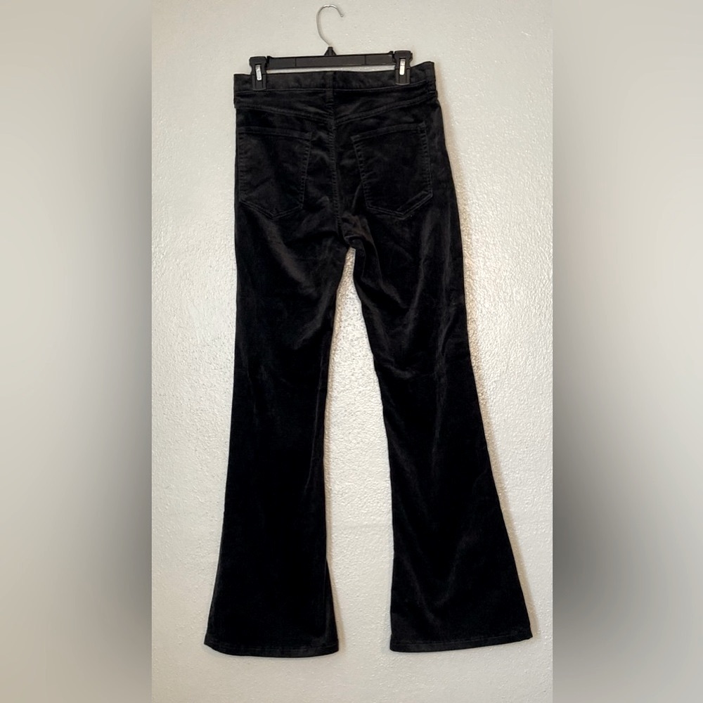 Banana Republic Black High Rise Flare Boot Cut Corduroy Pants_Size 28 - Picture 7 of 10